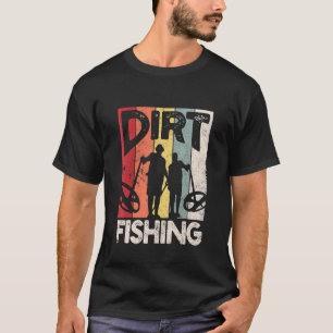 Camiseta Pesca de diafragmas - Dete de metal com detecção d