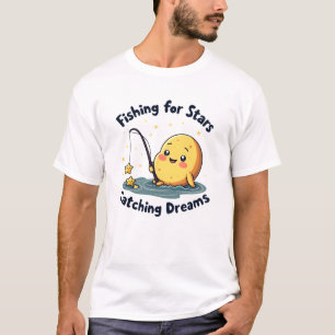 Camiseta Pesca de Estrelas, Sonhos de Captura