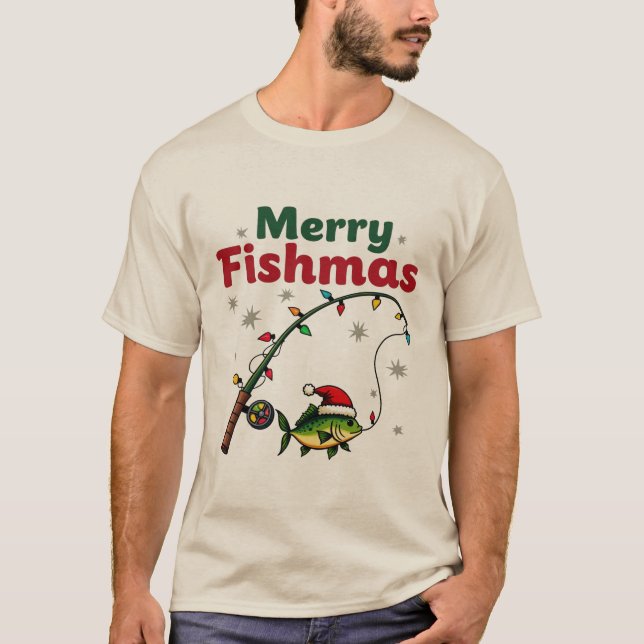 Camiseta Pesca de feliz - Pata Engraçada (Frente)