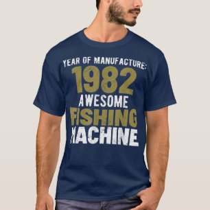 Camiseta Pesca de Festa de aniversário e lagosta de pesca 1