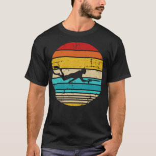 Camiseta Pesca de lança Retrô de safra