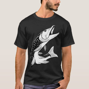 Camiseta Pesca de lúcio - Peixe lúcio