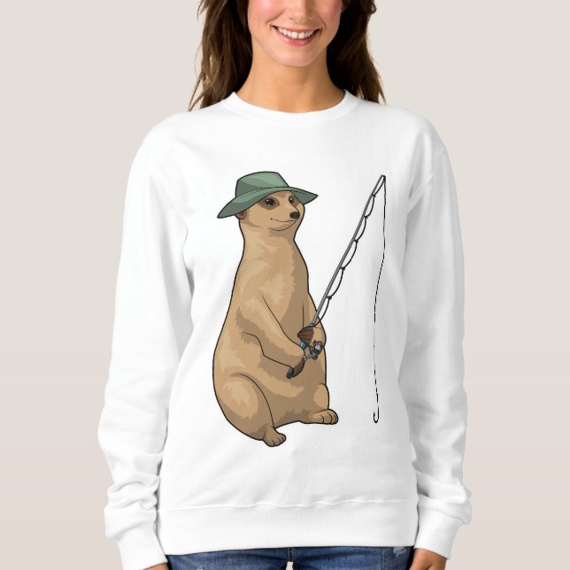 Camiseta Pesca de Meerkat (Frente)