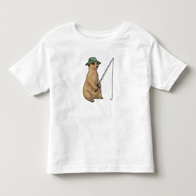 Camiseta Pesca de Meerkat (Frente)