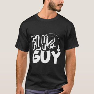 Camiseta Pesca de mosca-Cara-voadora Noveldade