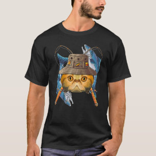 Camiseta Pesca de mosca-do-mar exótica