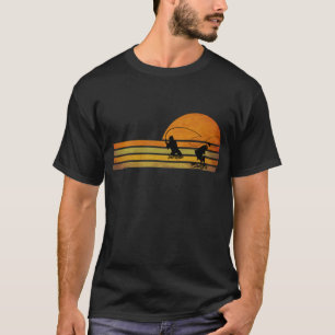 Camiseta pesca de moscas retrô-vintage, presente para amant