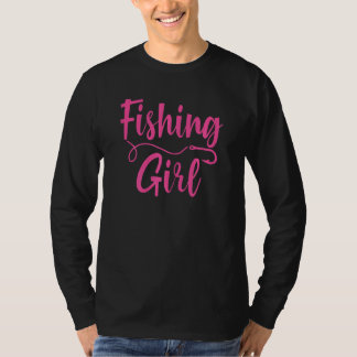 Camiseta Pesca De Mulheres Gráficas E De Garotas De Pesca 2