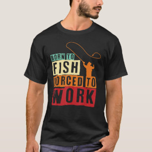 Camiseta Pesca De Nascer Turístico À Pesca