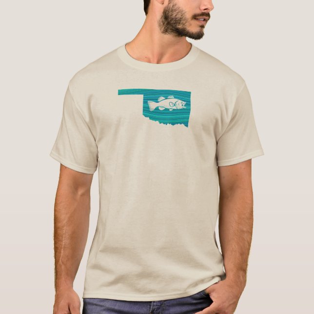 Camiseta Pesca de Oklahoma Wave (Frente)