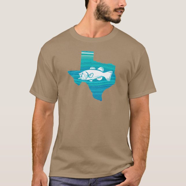 Camiseta Pesca de Ondas do Texas (Frente)