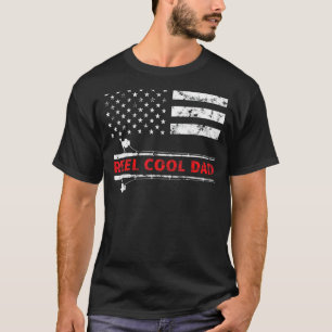 Camiseta Pesca de Pai de rolo Legal Peixe pescador american