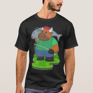 Camiseta Pesca de Peixe-Anjo Touro