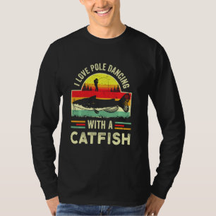 Camiseta Pesca de peixe-espada fungo Pesca pesca pesca Retr
