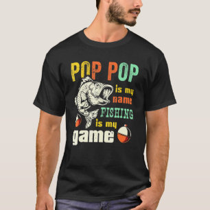 Camiseta Pesca de peixe Legal com Pop de Pop retrô