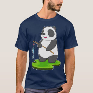 Camiseta Pesca de Peixes Anglas Panda