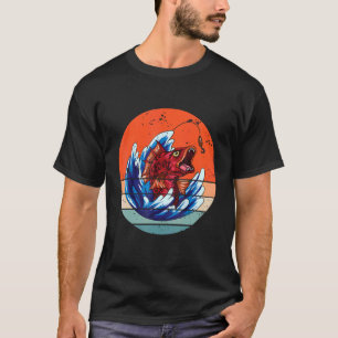 Camiseta Pesca de Peixes Carnívoros Retro 1