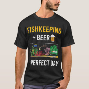 Camiseta Pesca De Peixes No Dia Da Cerveja