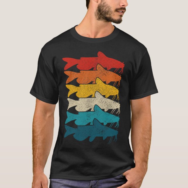 Camiseta Pesca de peixes-palha (Frente)