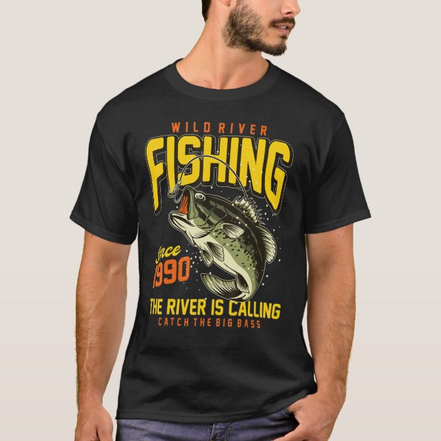 Camiseta Pesca de Rio Muito Perto (Frente)