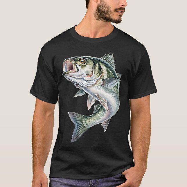 Camiseta Pesca de Robalo (Frente)
