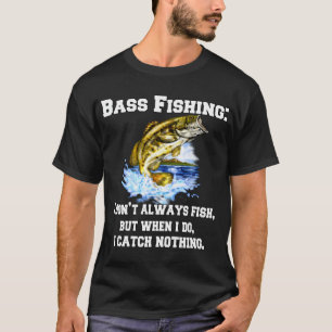 Camiseta Pesca de Robalo: Eu nem sempre pesco, mas quando e
