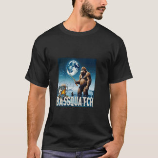 Camiseta Pesca de robalo legal e aventura ao luar do Bassqu