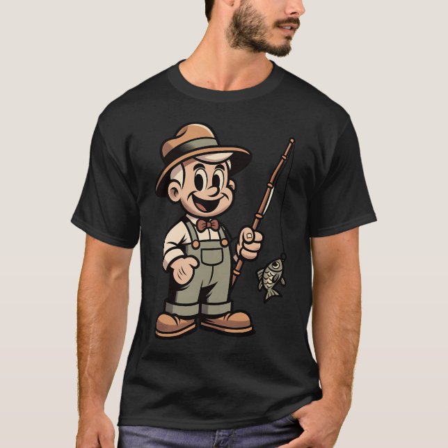 Camiseta Pesca de Robalo Listrado  (Frente)