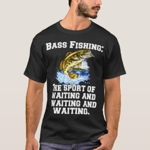 Camiseta Pesca de robalo: O Esporte de Esperar e Esperar e