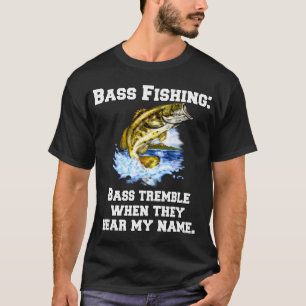 Camiseta Pesca de Robalo: Robalos Tremem Quando Ouvem Meu N