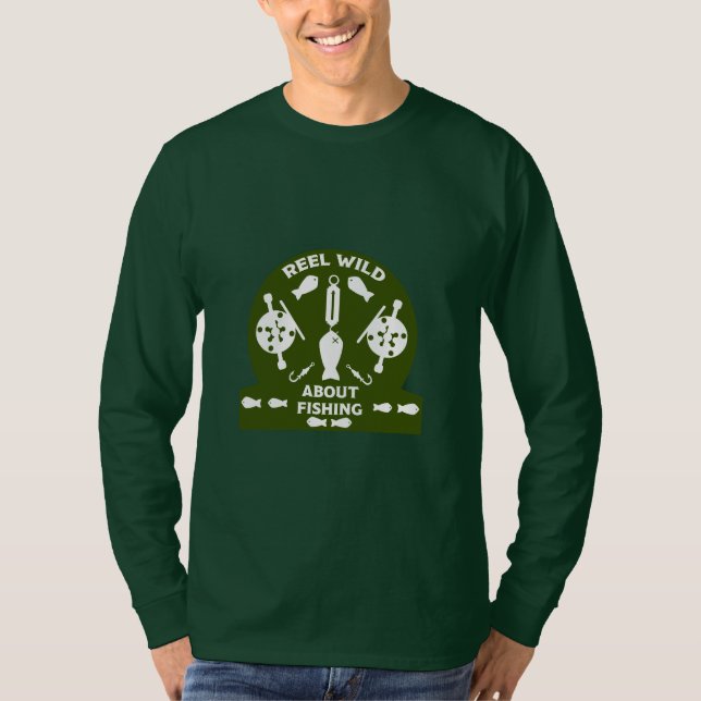 Camiseta Pesca de salmão Canadá (Frente)