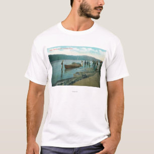 Camiseta Pesca de Seine no rio de RiverColumbia, OU