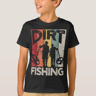 Camiseta Pesca De Sujeira - Capucheira Engraçada Detectando
