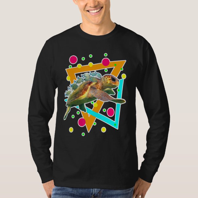 Camiseta Pesca de Tartaruga-de-Corte-Justa-do-mar (Frente)