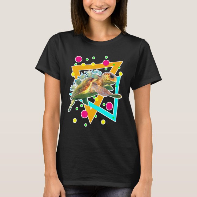Camiseta Pesca de Tartaruga-de-Corte-Justa-do-mar (Frente)