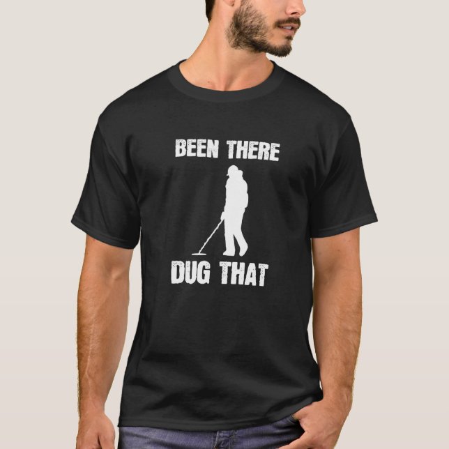 Camiseta Pesca de Terra Já Estive Lá Cavou Isso (Frente)