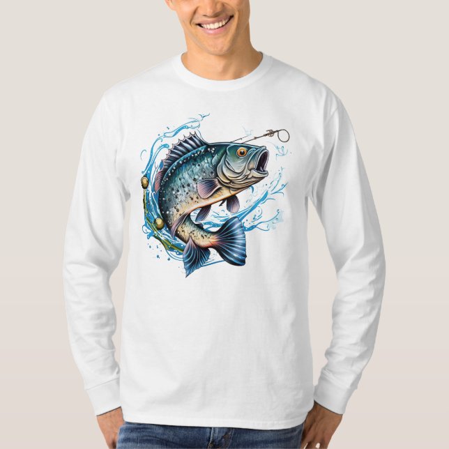 Camiseta Pesca de Truta  (Frente)