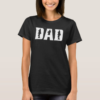 Camiseta Pesca de trutas pais - Gordura Pai Engraçada