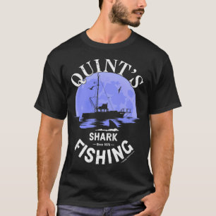 Camiseta Pesca de Tubarão de Quint