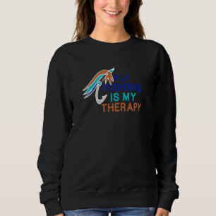 Camiseta Pesca De Voo Como Terapia Pescador Irônico De Cota