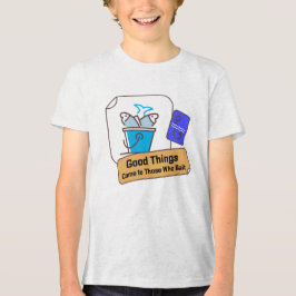 Camiseta Pesca Divertida Boas Coisas Vêm Para Quem Espera