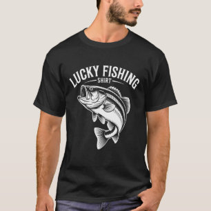 Camiseta Pesca Divertida, Pesca Sortuda