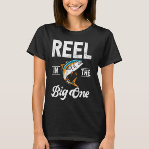 Camiseta Pesca do atum do tamanho de um