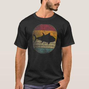 Camiseta Pesca Do Atum Vintage Estilo Retroativo Afetado 7