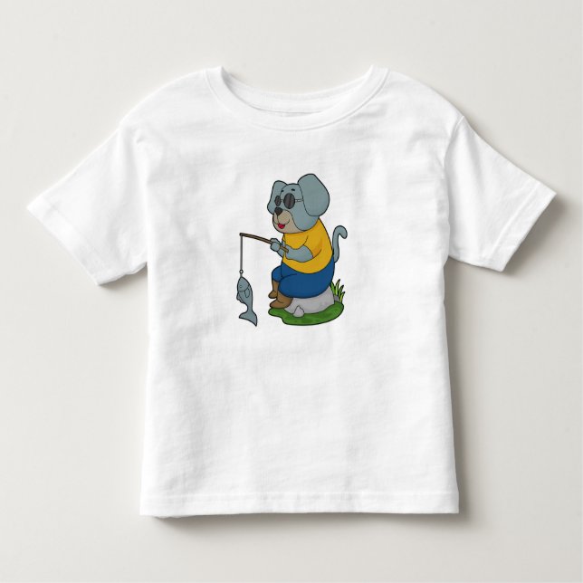 Camiseta Pesca do Cão - Escoamento do Peixe (Frente)