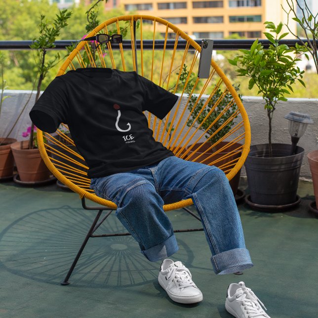 Camiseta Pesca Do Gelo Para O Burbot (Criador carregado)