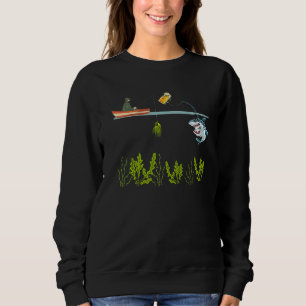 Camiseta Pesca do pescador Excelente-do-tubarão-branco