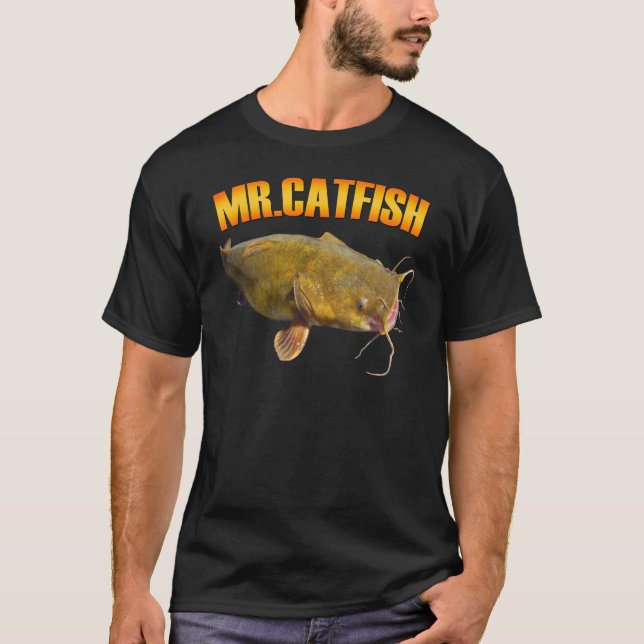 Camiseta Pesca do Sr. Peixe-gato (Frente)