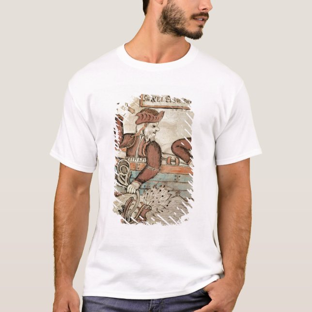 Camiseta Pesca do Thor para a serpente de Midgard (Frente)