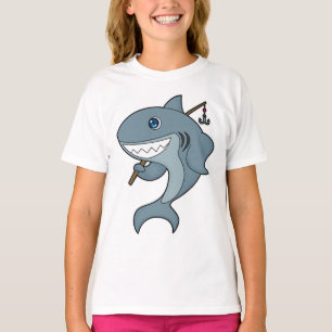 Camiseta Pesca do tubarão